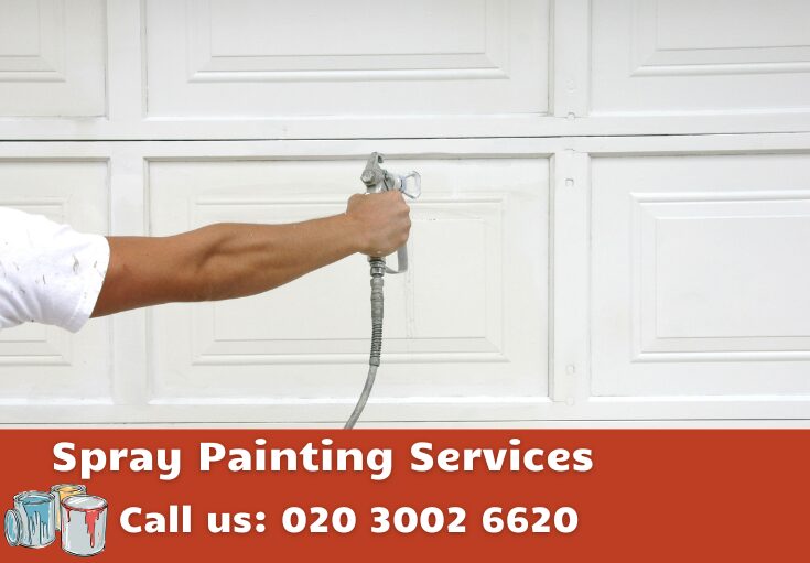 spray painting Clapham
